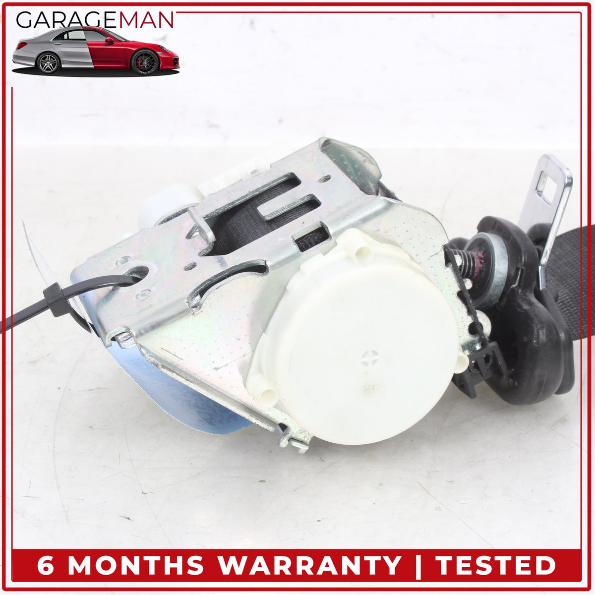 2004-2010 BMW 650i E64 Convertible Rear Upper Seat Belt Retractor 7918753 OEM