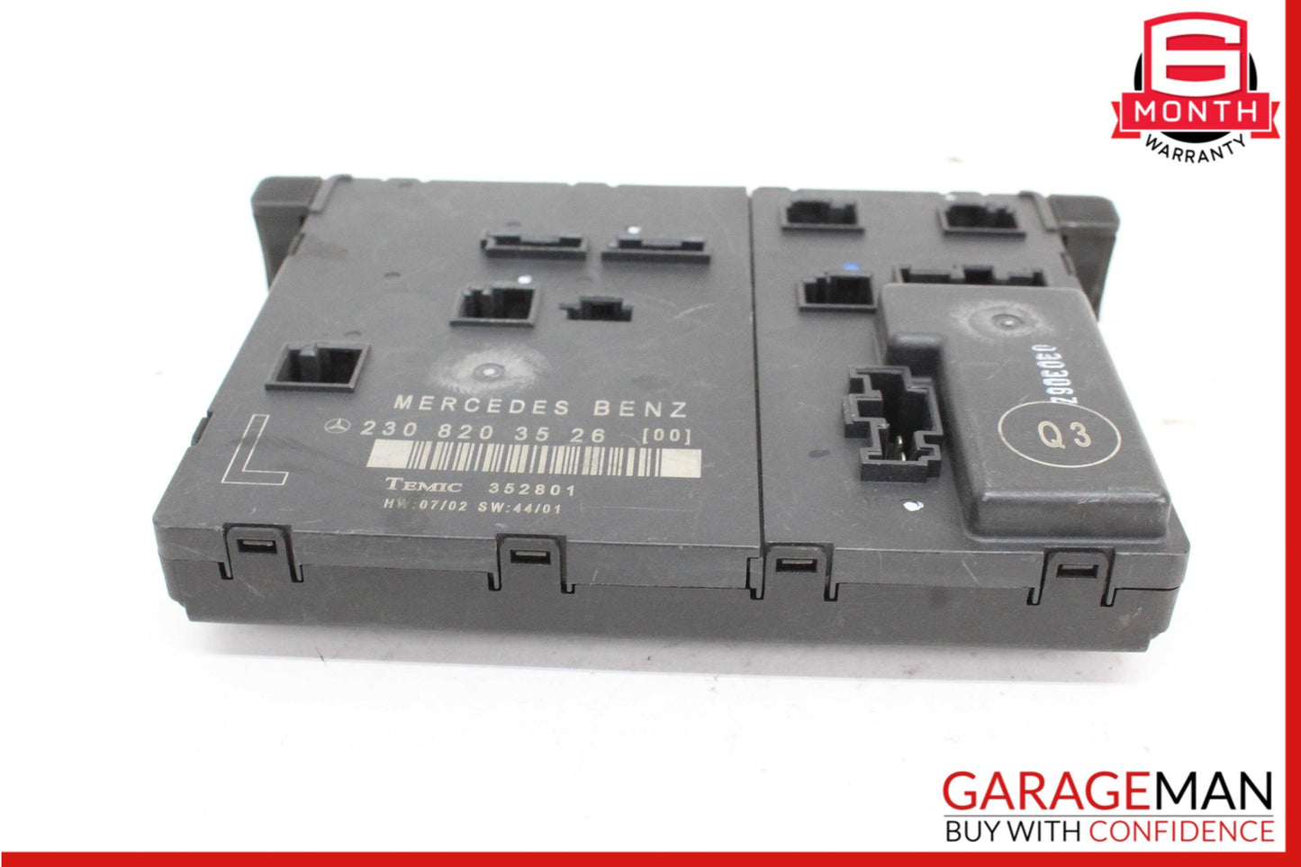 2003-2012 Mercedes R230 SL500 Front Left Door Control Module 2308203526