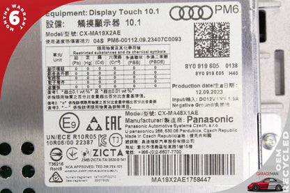 2022-2024 Audi A3 RS3 R3 Front Center Dash Display Screen Monitor 8Y0919605 OEM