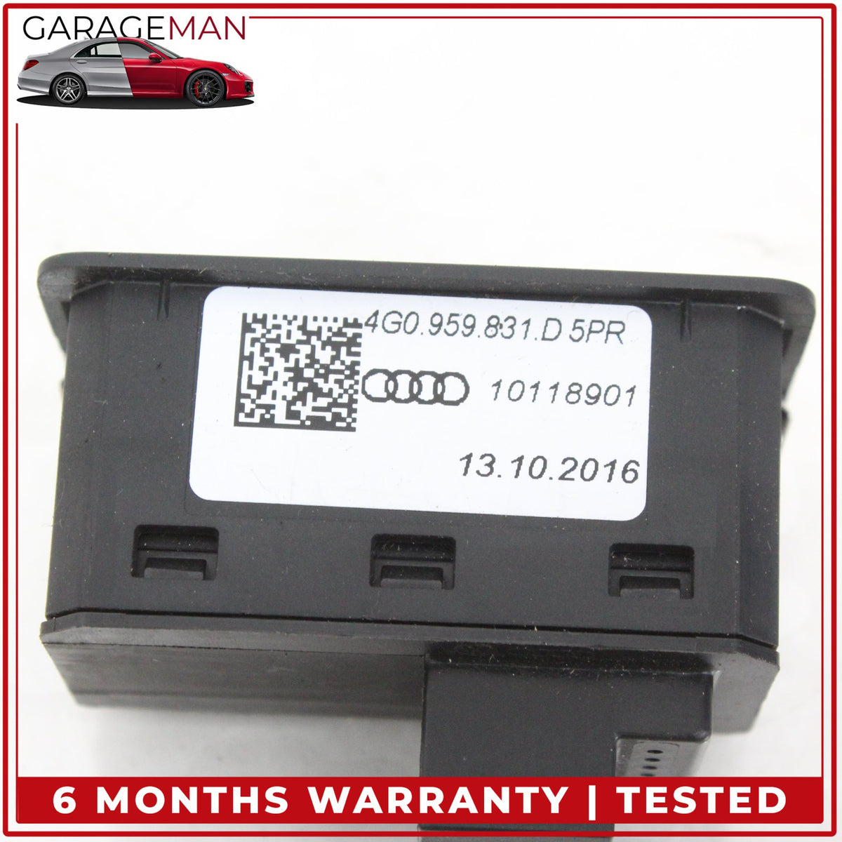 2017-2026 Audi Q7 Power Lift Gate Trunk Close Switch Button 4G0959831D OEM