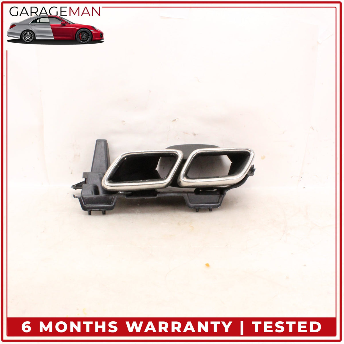 2015-2021 Mercedes W205 C300 Rear Left Side Exhaust Muffler Tip 2058851714 OEM