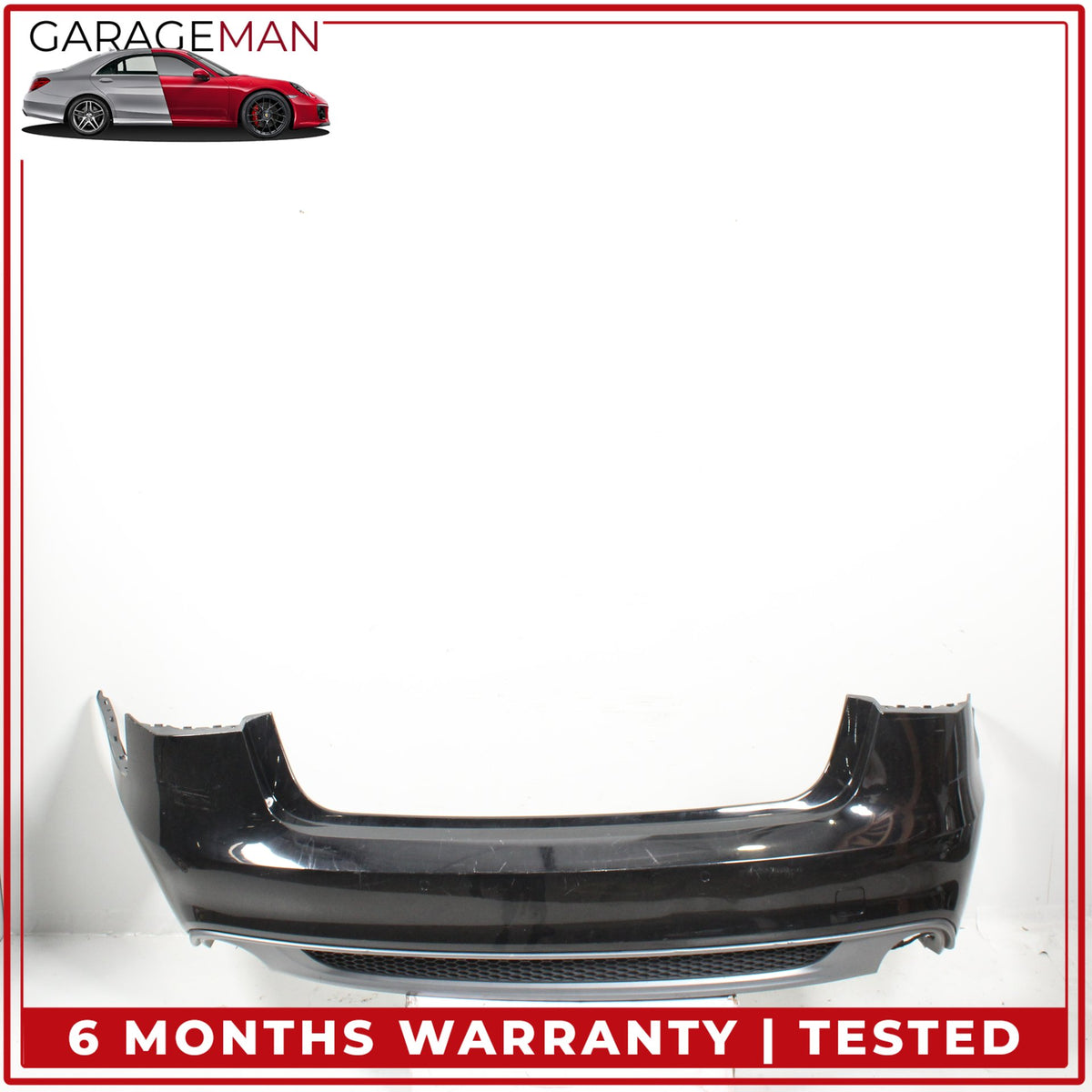 2012-2015 Audi A6 C7 Rear Bumper Cover Assembly 4G5807511N OEM