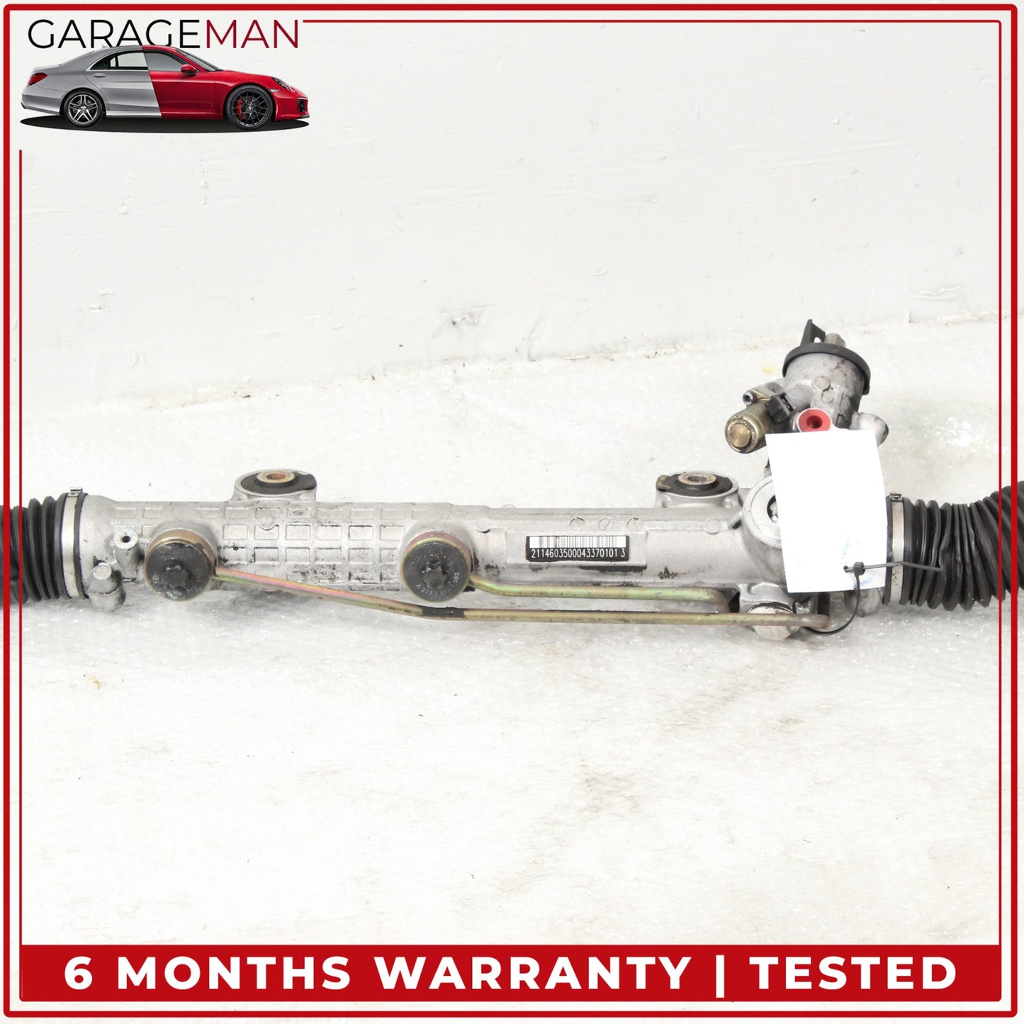 2003-2011 Mercedes W211 E350 Power Steering Gear Rack and Pinion Assy RWD OEM