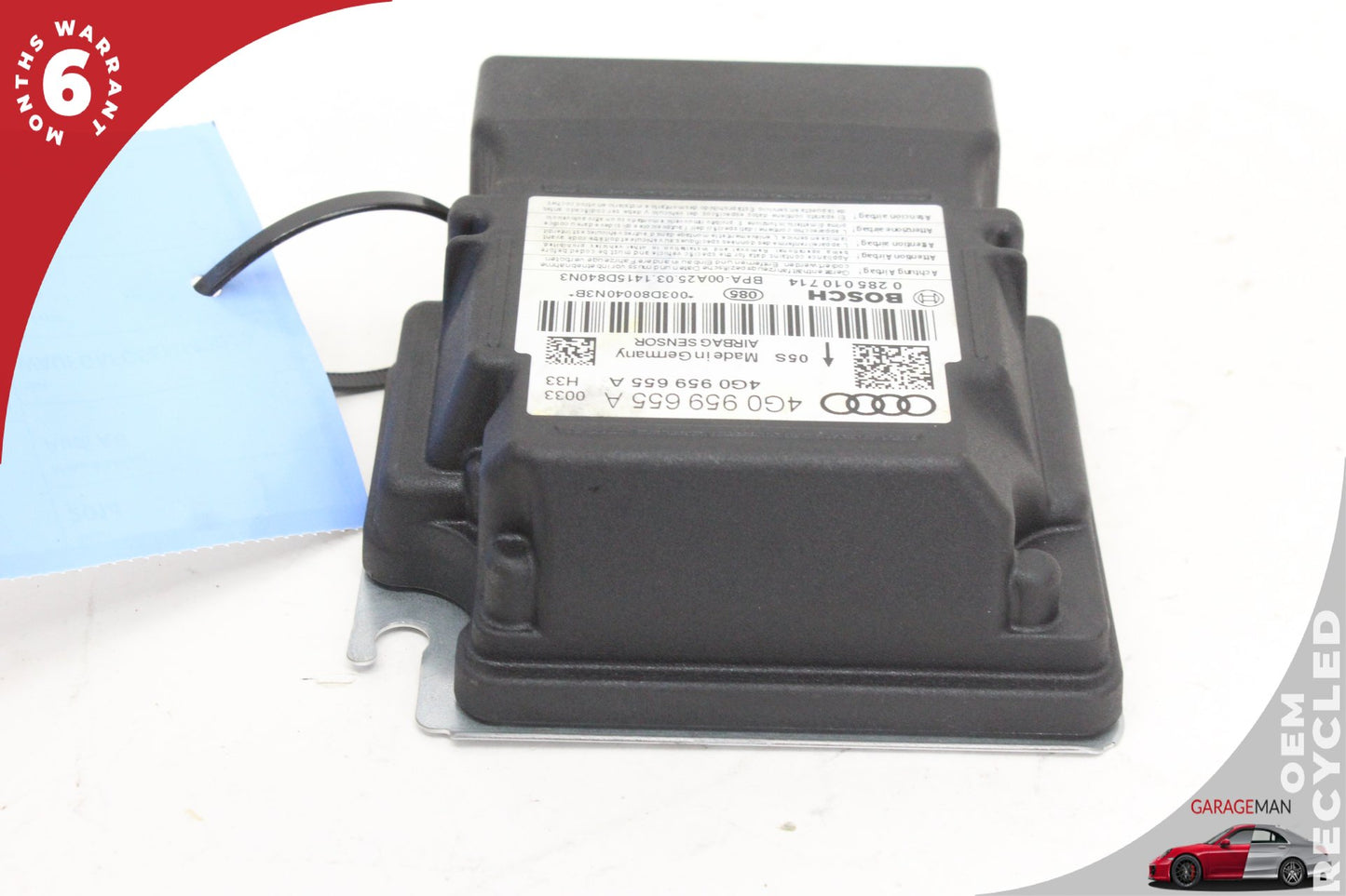 2012-2018 Audi A6 A7 Air Bag Airbag Sensor SRS Module Bosch 4G0959655A OEM
