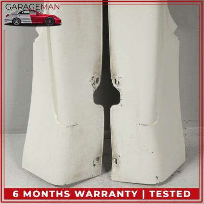 2008-2018 Maserati GranTurismo Left and Right Side Skirt Rocker Panel White OEM