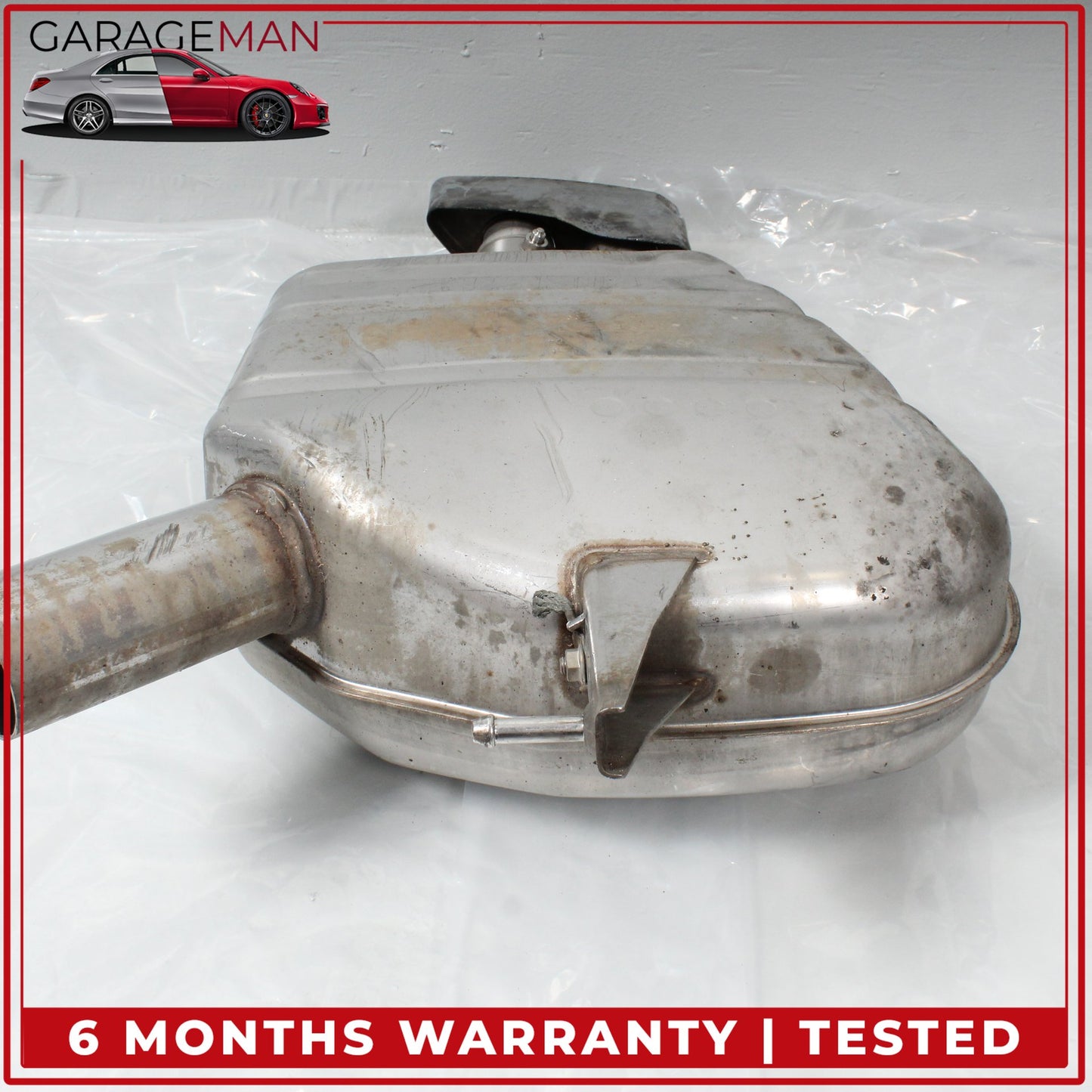 2011-2016 BMW 550i F10 Rear Right Passenger Side Exhaust Silencer Muffler 7578189