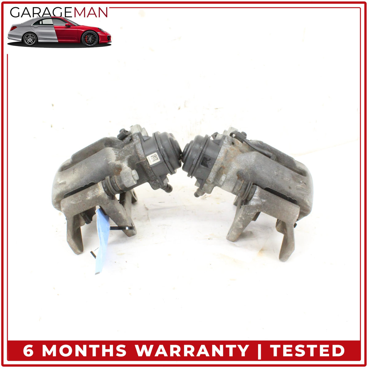 2012-2018 Audi A6 A7 Rear Left and Rear Right Side Brake Caliper Set OEM