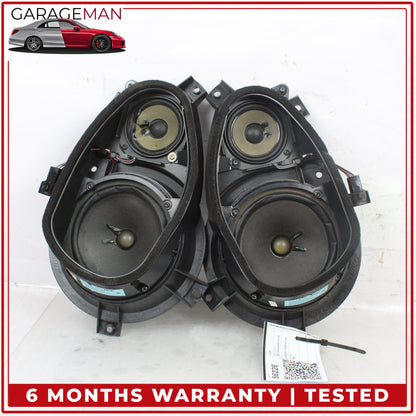 2003-2008 Mercedes R230 SL500 Front Left and Right Door Audio Sound Speaker OEM