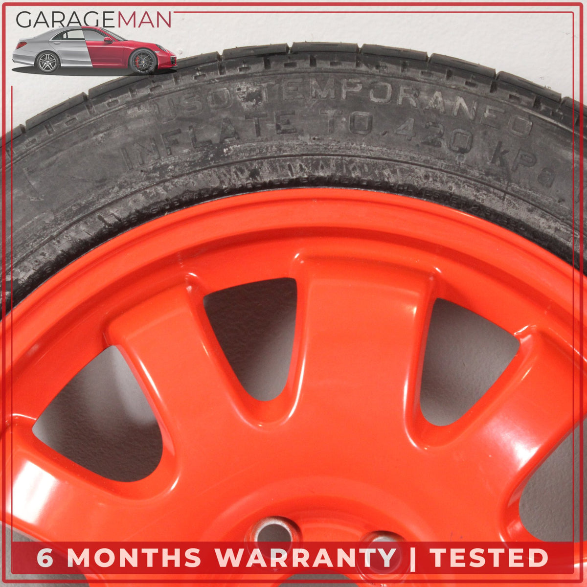 2004-2021 Jaguar XF X250 Emergency Spare Tire Wheel Donut Rim 2R831007RA OEM