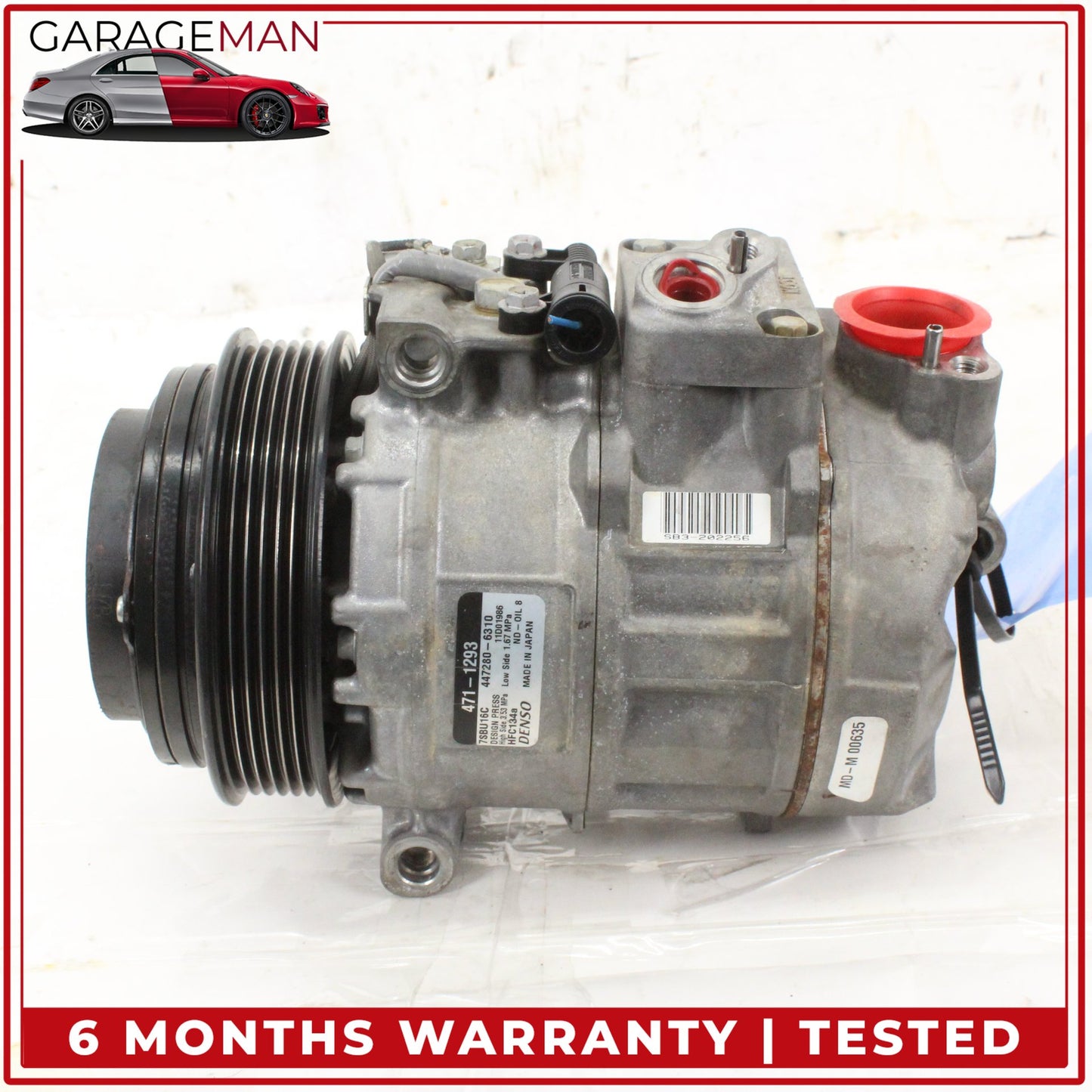 1994-2004 Mercedes W210 E320 SLK320 AC A/C Air Conditioning Compressor OEM