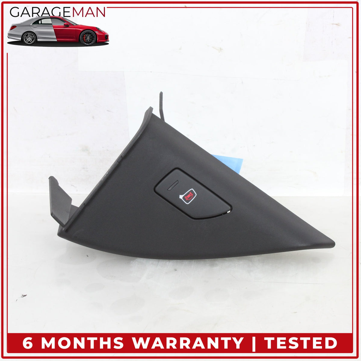 2011-2018 Audi A8 S8 Lane Change Assist Control Switch w/ Trim Cover Panel OEM