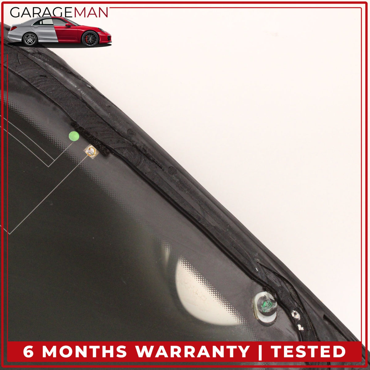 2017-2024 Audi Q7 Rear Right Passenger Side Quarter Window Glass 4M0845298C OEM
