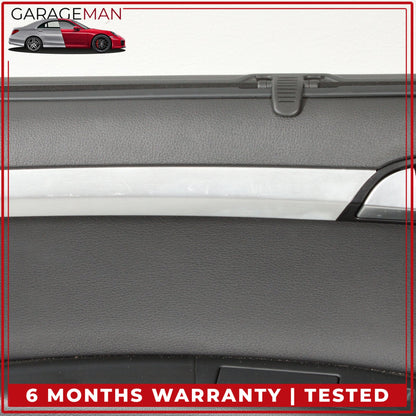 2007-2015 Audi Q7 Rear Left Side Interior Door Trim Panel w/ Sun Shade OEM