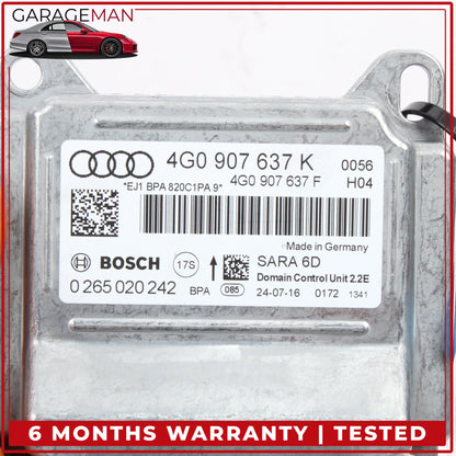 2012-2018 Audi A6 A7 Yaw Rate Accelerator Stability Speed Control Sensor OEM