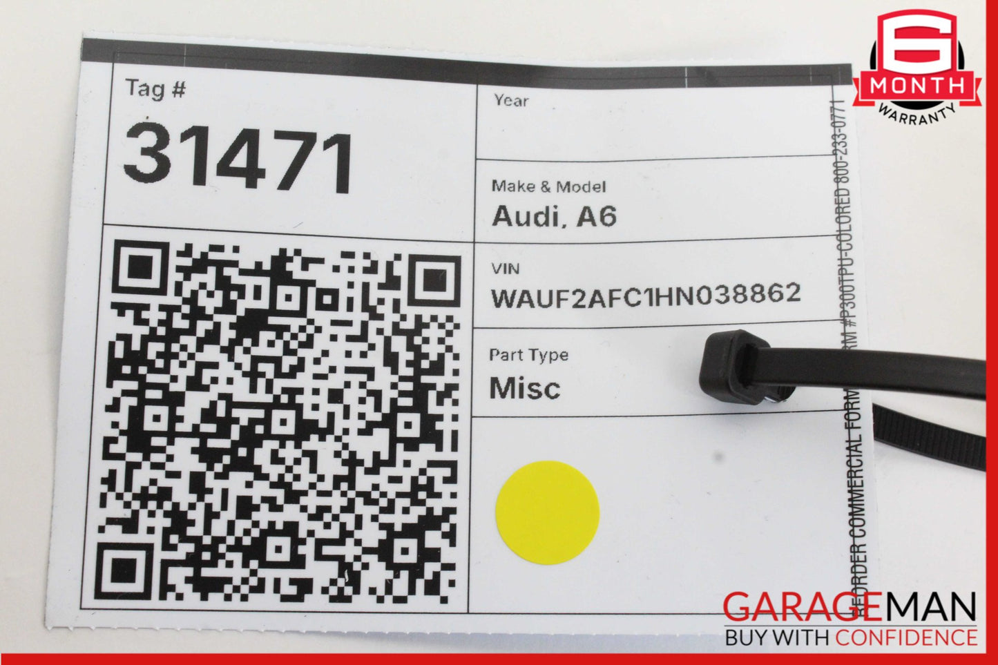 2012-2018 Audi A6 A7 Front Left Side Seat Memory Control Switch 4G0959769 OEM