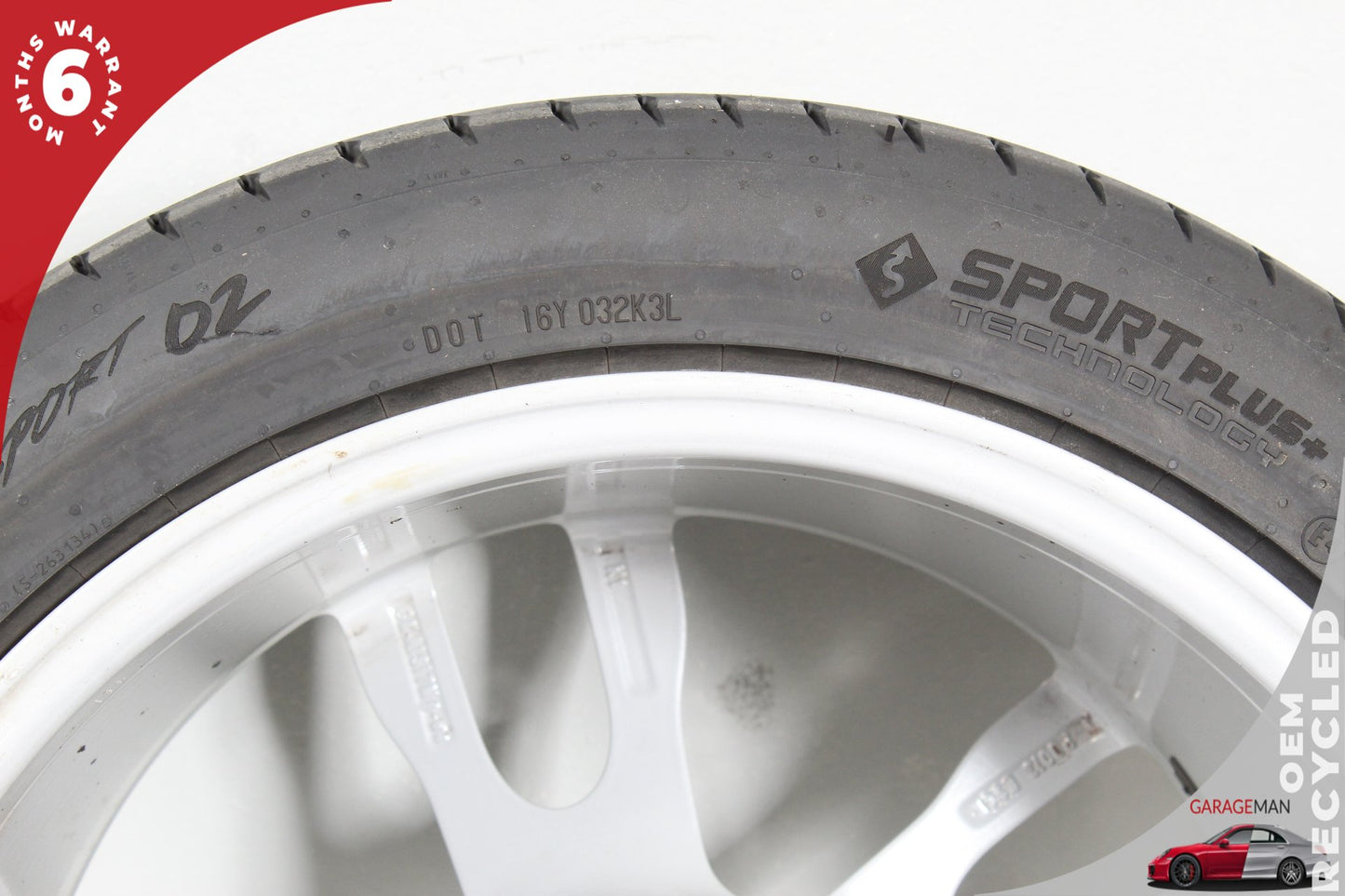 2013-2016 Porsche Boxster 981 Wheel Rim w/ Tire 9.5JX19H2 ET45 98136214302 OEM
