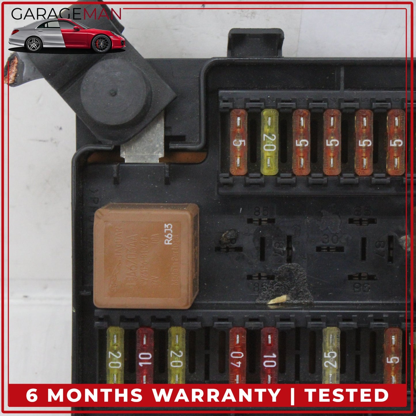 1997-2002 Jaguar XK8 XKR X100 Rear Trunk Boot Relay Fuse Box LJA2822BF OEM