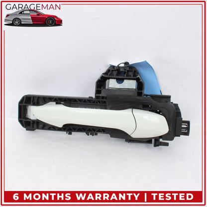 2015-2020 Mercedes X156 GLA250 Rear Right Side Exterior Door Handle White OEM