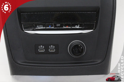 19-22 BMW 330i G20 Sedan Rear Center Console A/C Air Vent Trim 9493012 Genuine