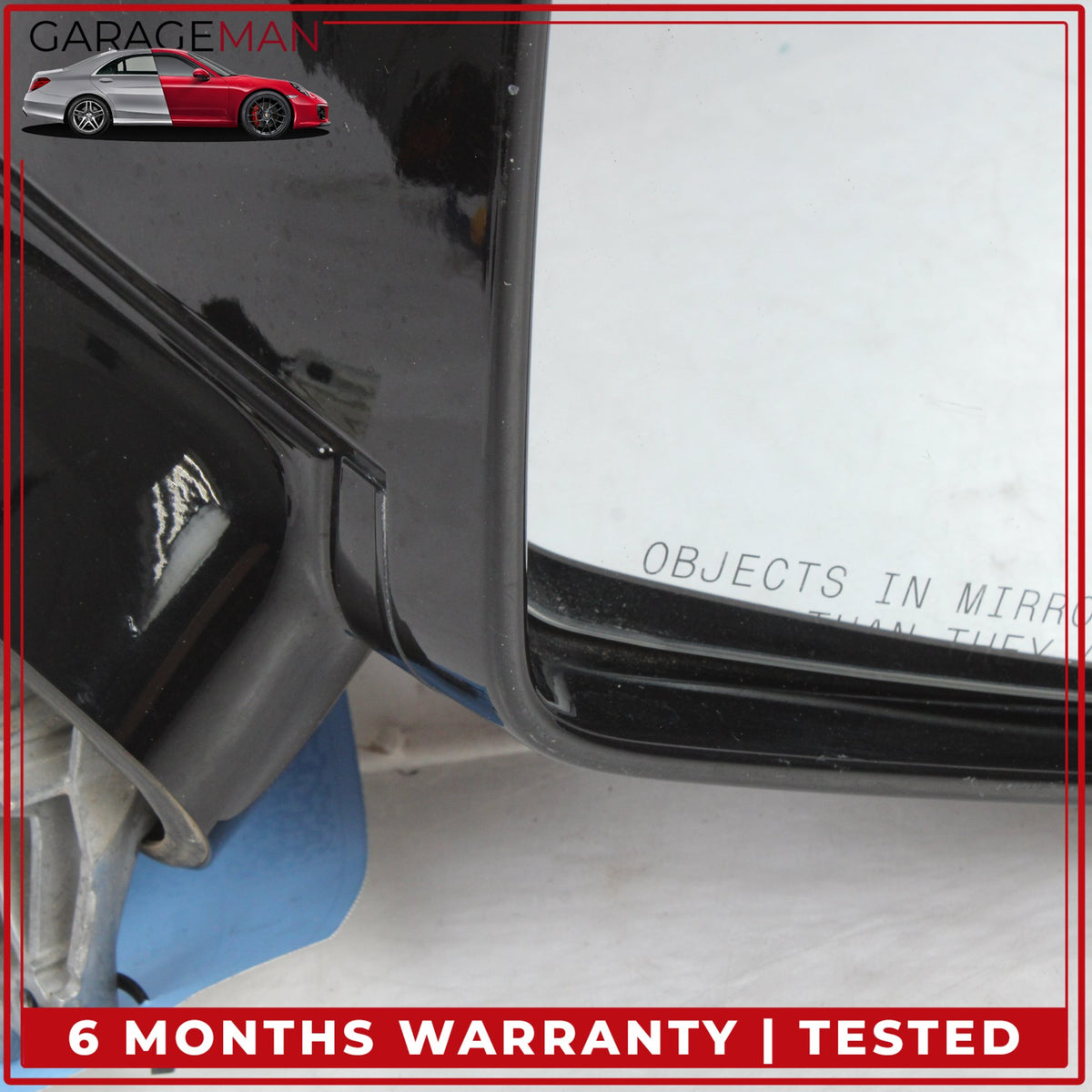 2012-2018 Mercedes W218 CLS63 AMG Right Door Rear View Mirror w/ Blind Spot OEM