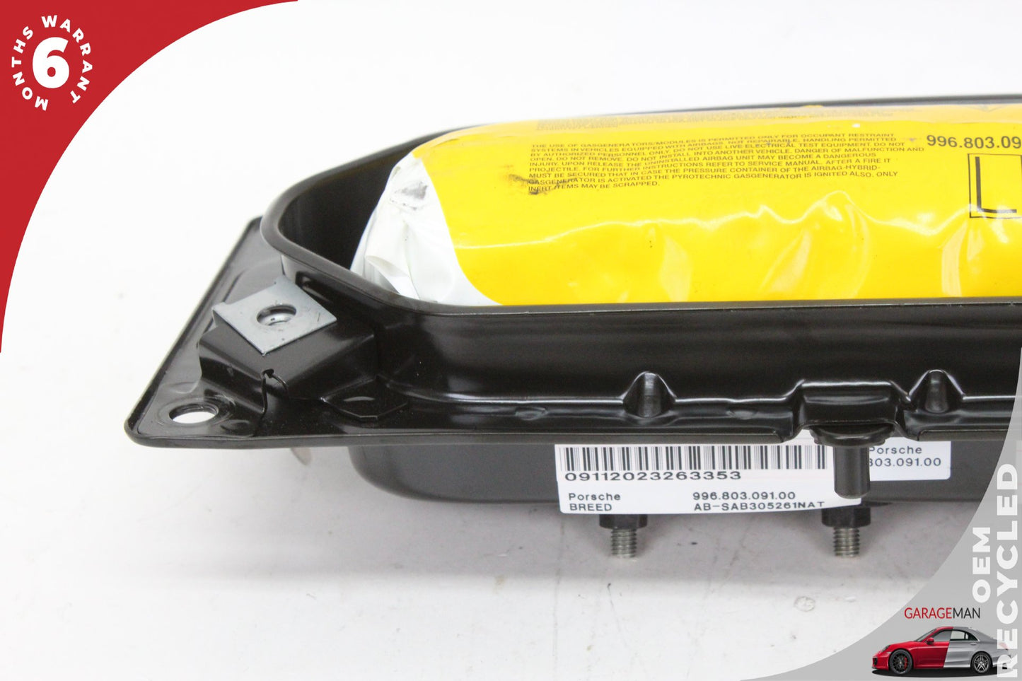 1999-2005 Porsche 911 996 Coupe Front Left Driver Side Door Airbag 99680309100