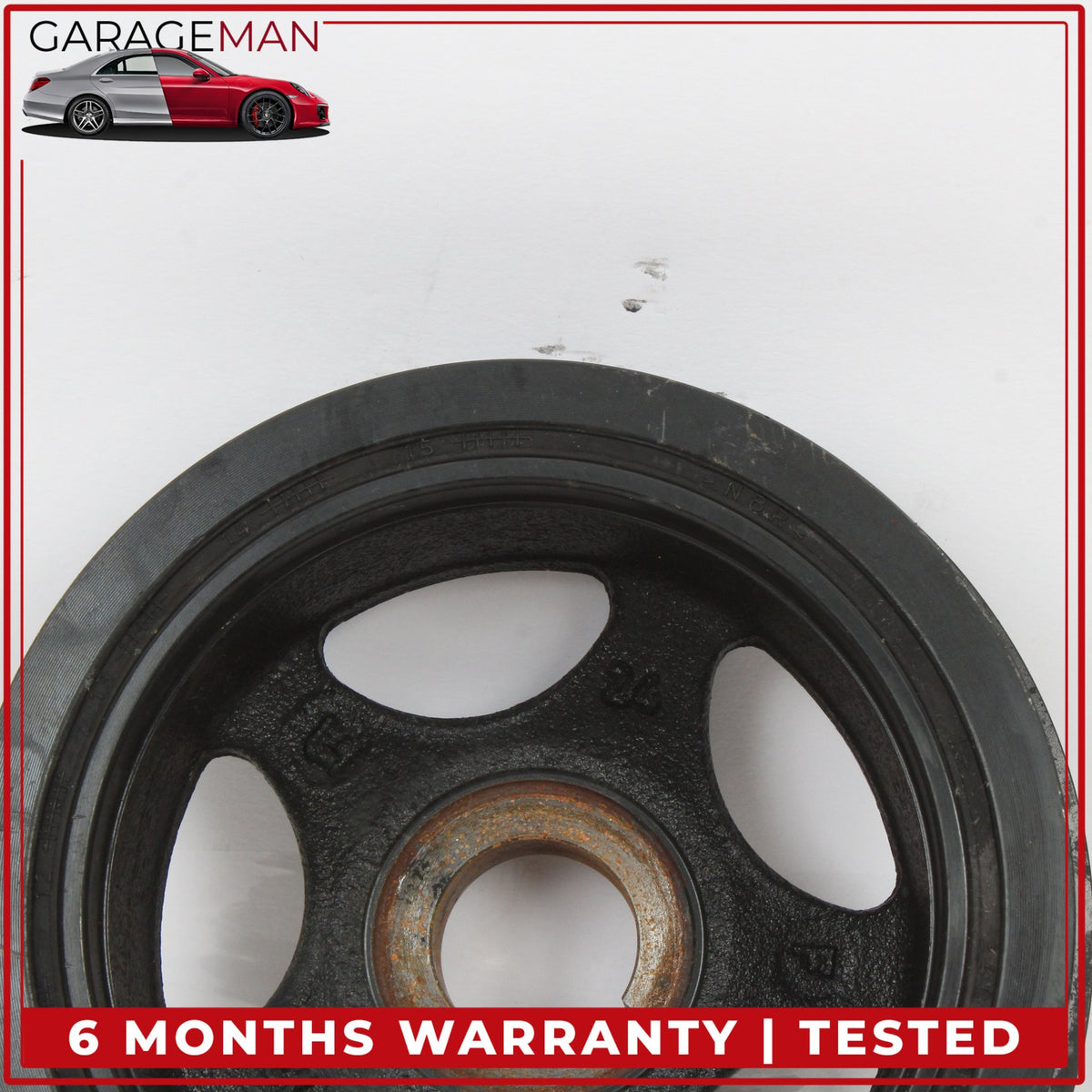 2012-2015 Mercedes-Benz C250 W204 Engine Motor Crankshaft Pulley Vibration Damper 2710300203 OEM