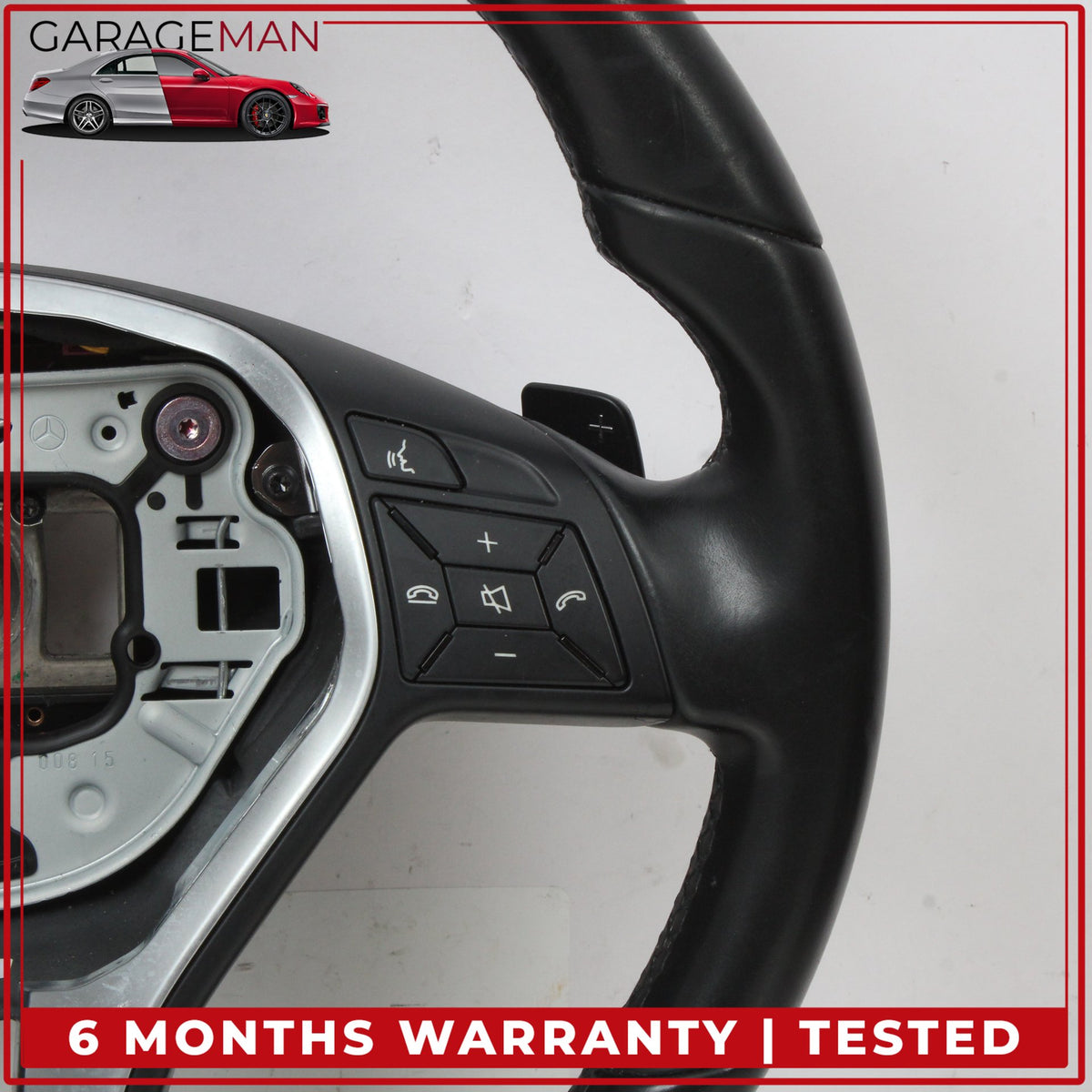 2012-2018 Mercedes W242 B Electric Drive Steering Wheel w/ Paddle Shifters OEM