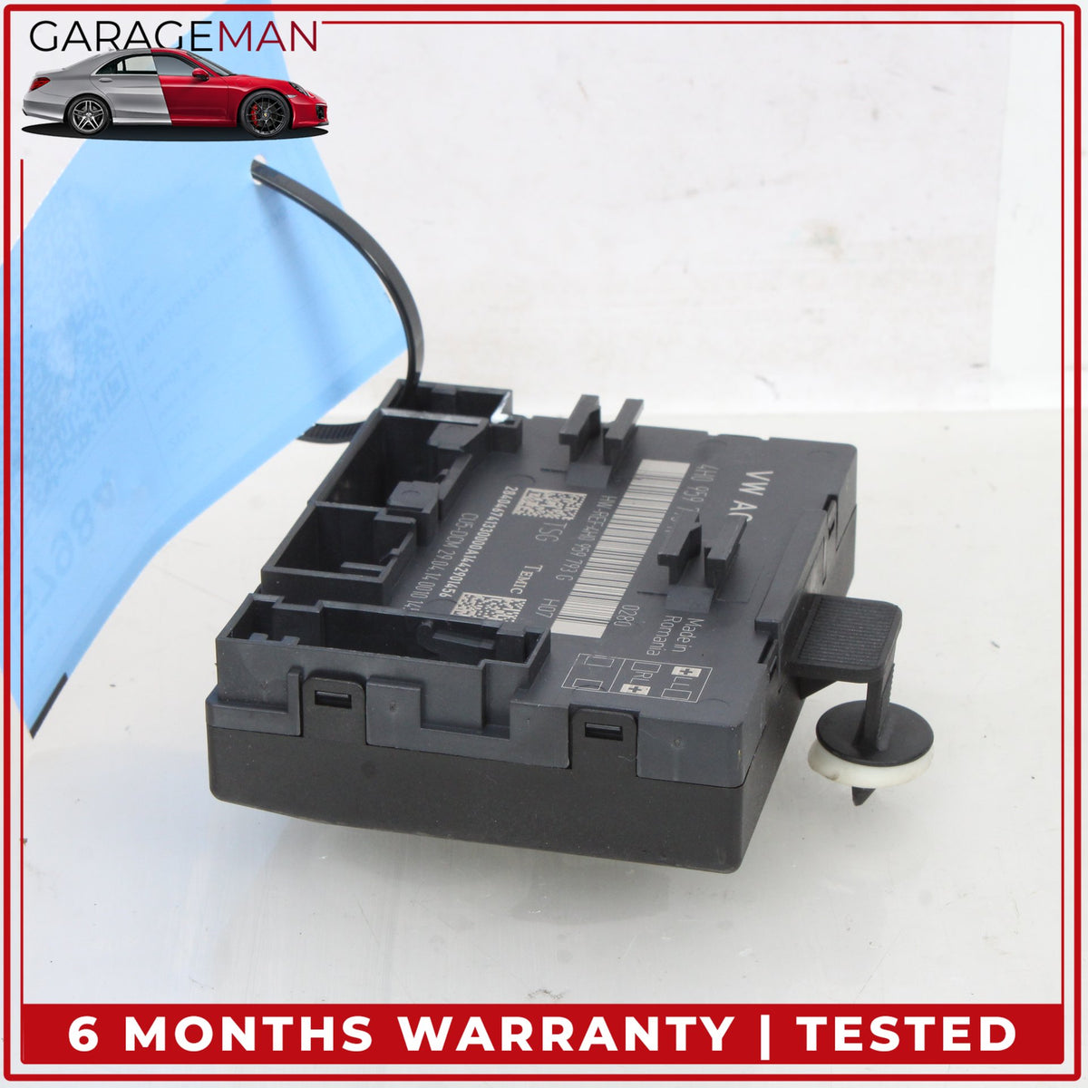 2011-2018 Audi A8 S8 Front Left Side Door Control Module Unit 4H0959793R OEM