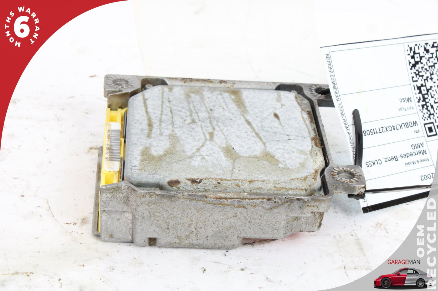 1998-2003 Mercedes-Benz CLK55 AMG W208 Airbag Air Bag Sensor SRS Control Module