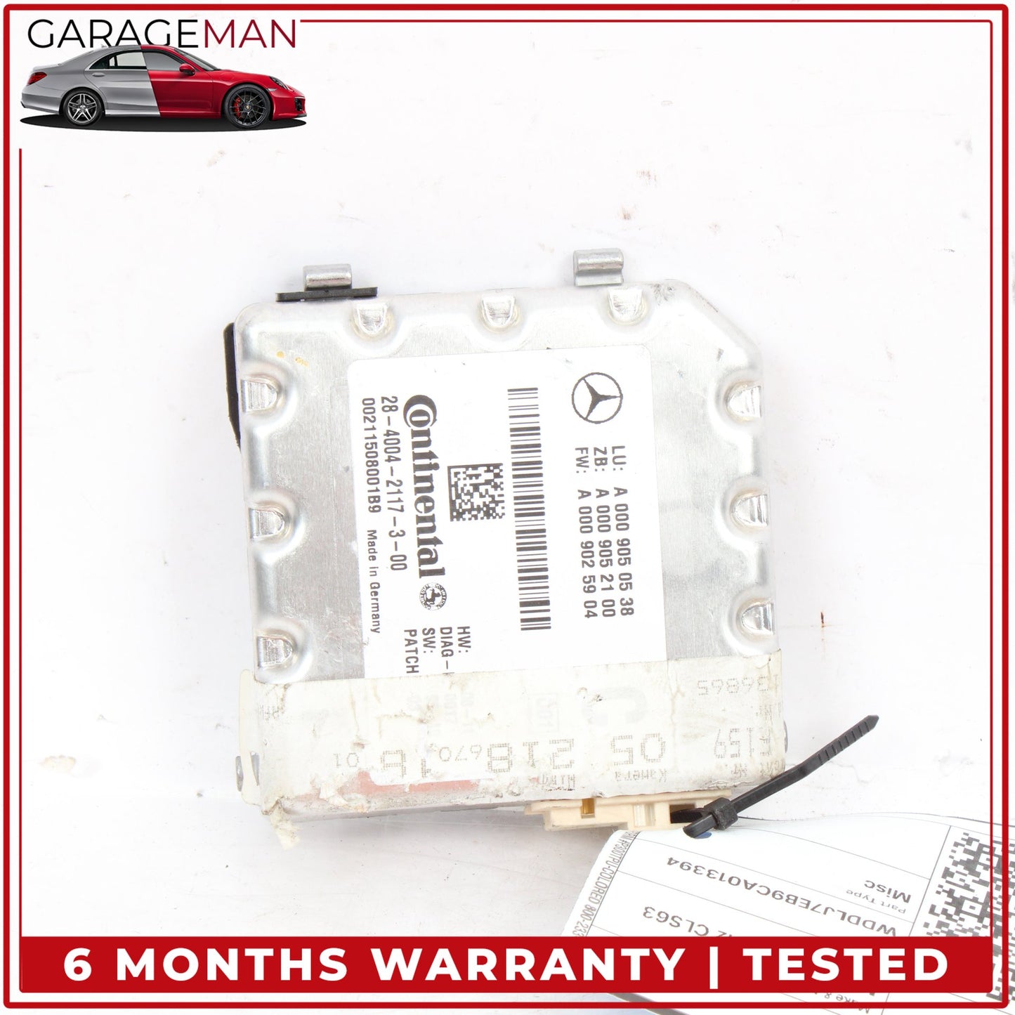 2007-2019 Mercedes W218 CLS63 AMG Windshield Night Vision Camera 0009050538 OEM