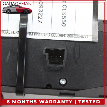 2012-2018 Mercedes-Benz CLS550 W218 Sedan Front Left Master Window Control Switch 2129056000 OEM