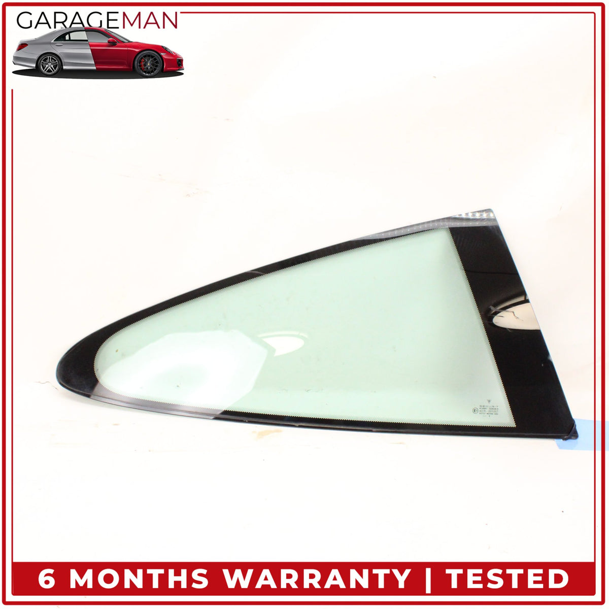 1999-2005 Porsche 911 Carrera 996 Coupe Rear Right Side Quarter Window Glass OEM
