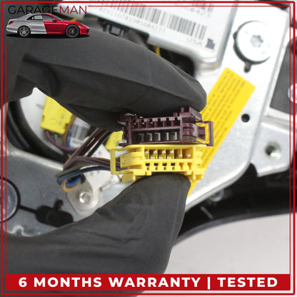 2008-2012 Mercedes W204 C300 GLK350 Driver Steering Wheel Airbag Black OEM