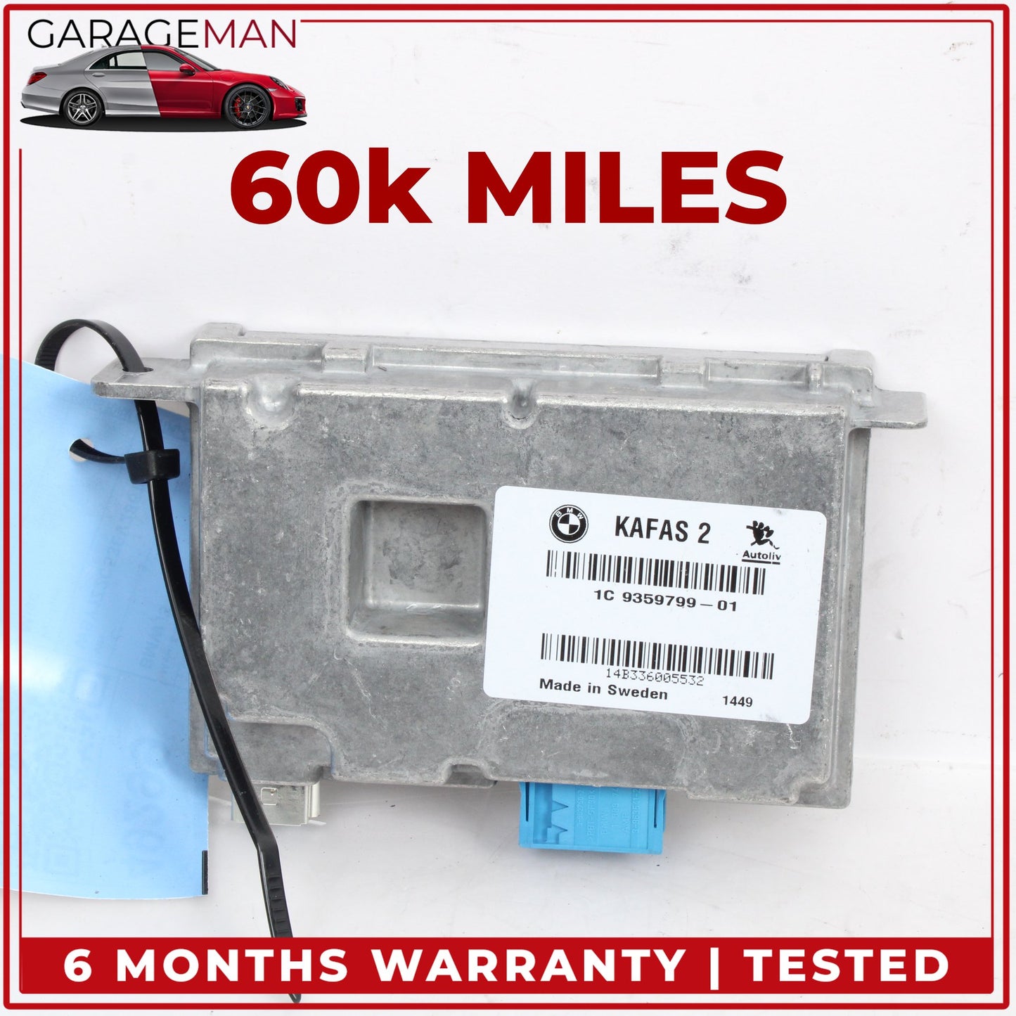 2014-2021 BMW i3 Lane Change Assist Departure Camera Control Module 9359799 OEM