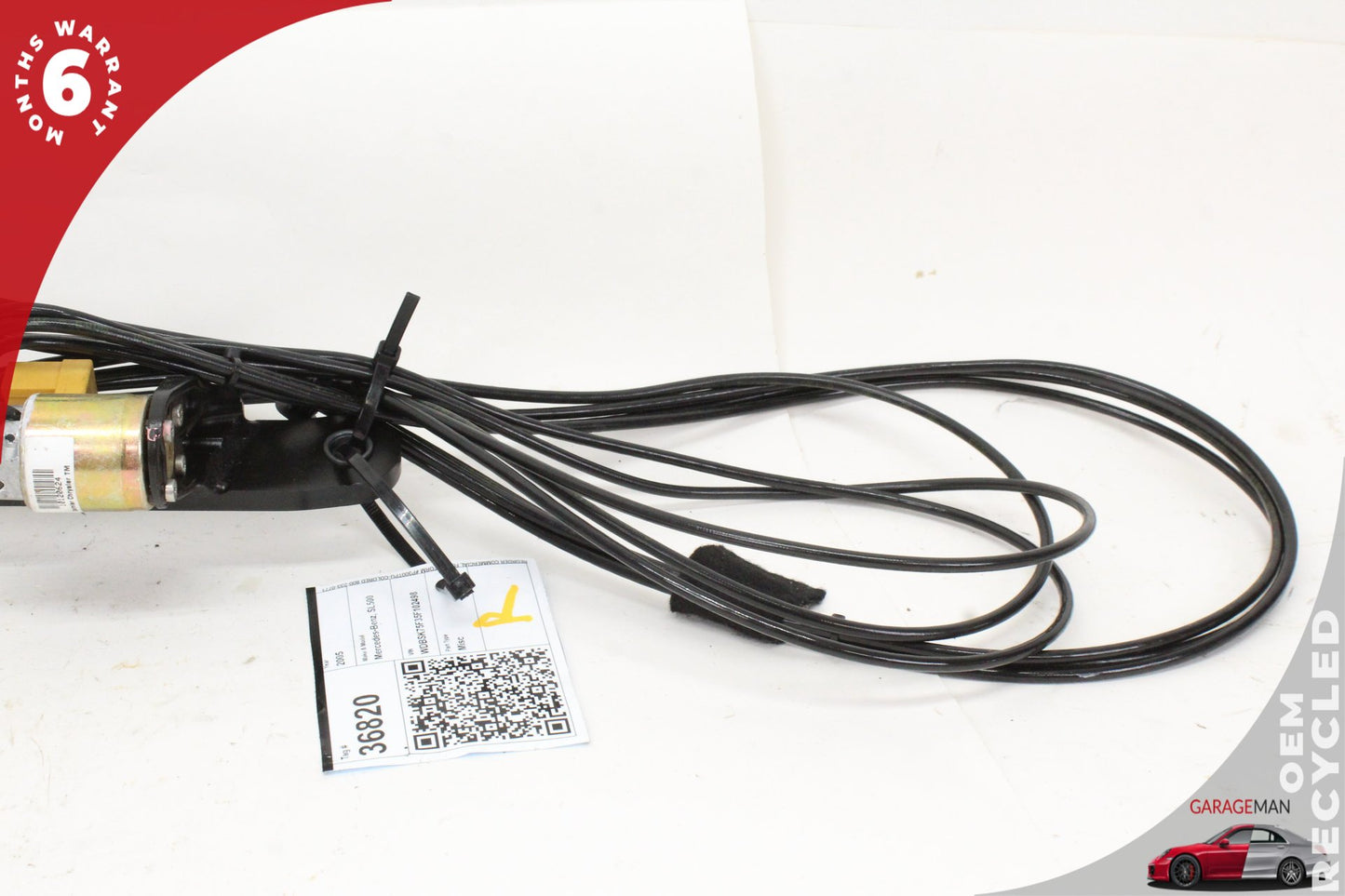 2003-2012 Mercedes R230 SL500 S55 AMG Convertible Right Lock Pawl Cylinder OEM