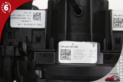 2011-2013 Porsche Cayenne 958 Steering Column Combination Switch 7P5953507GC OEM