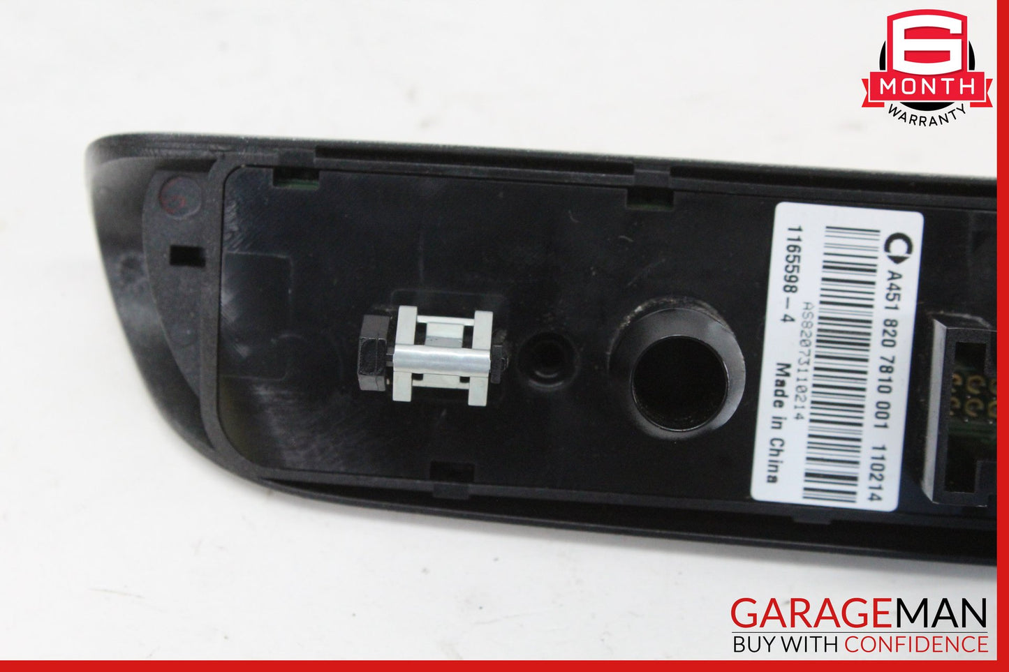 2008-2015 Smart Fortwo 451 Front Dash Hazard Control Switch Panel 4518207810 OEM