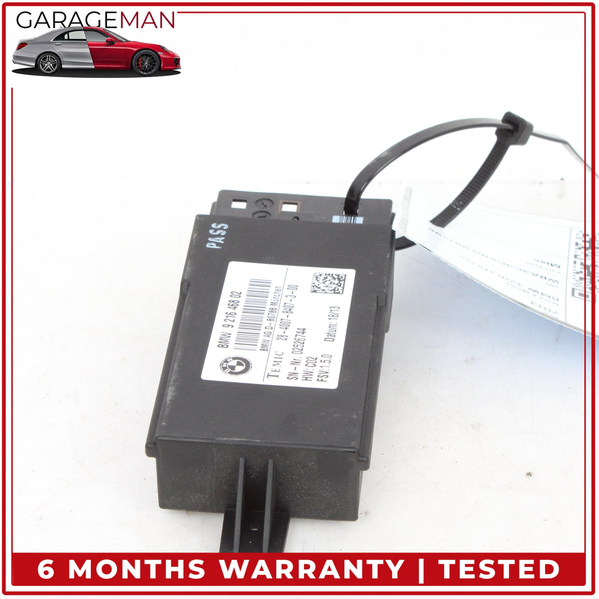 2012-2020 BMW 320i xDrive Front Left or Right Side Seat Heat Control Module OEM