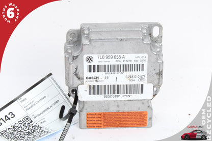 2008 Porsche Cayenne 9PA Airbag Air Bag Sensor SRS Control Module 7L0959655 Genuine
