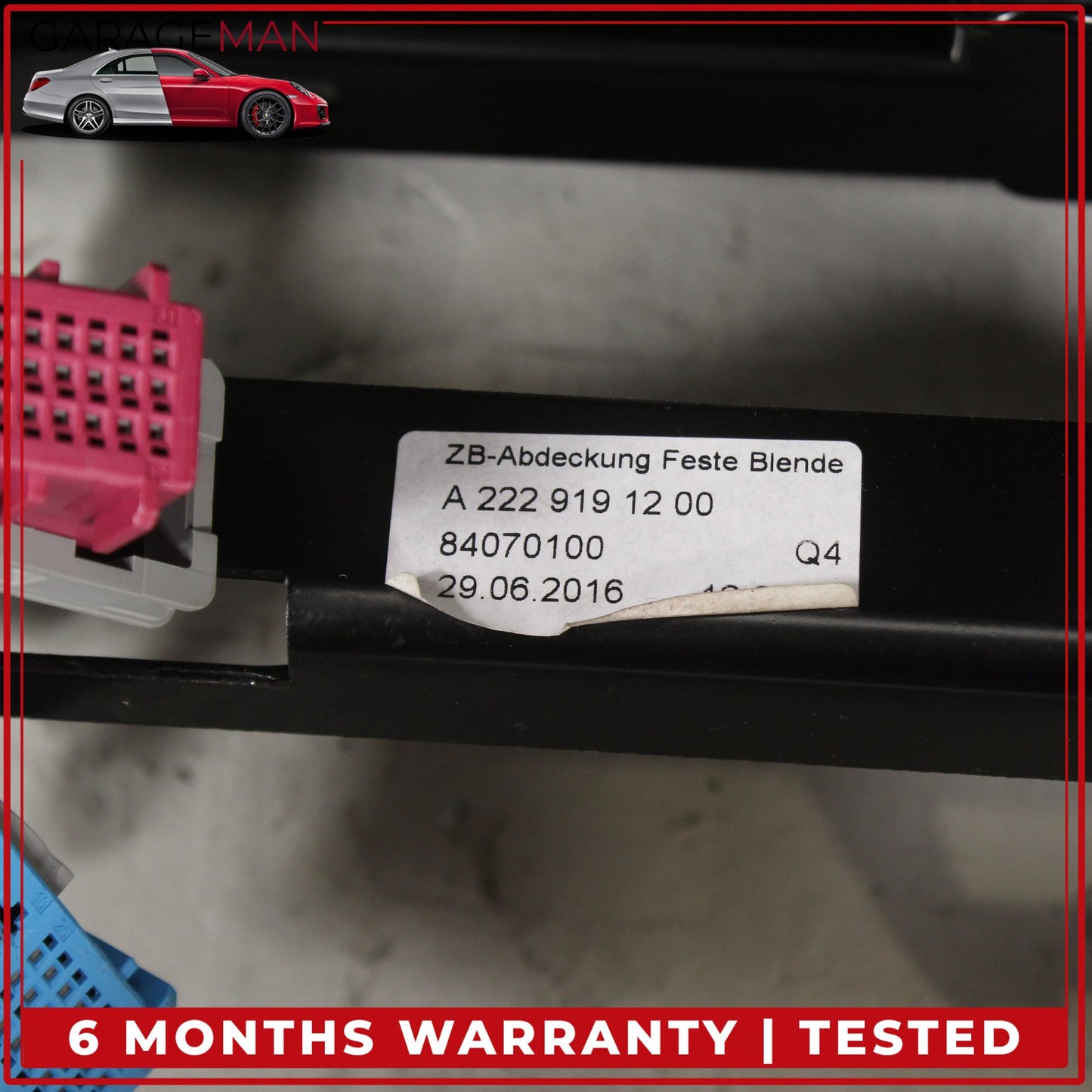 2014-2020 Mercedes W222 S550e Front Right Side Seat Track Rail Frame OEM