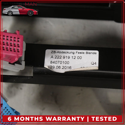 2014-2020 Mercedes W222 S550e Front Right Side Seat Track Rail Frame OEM