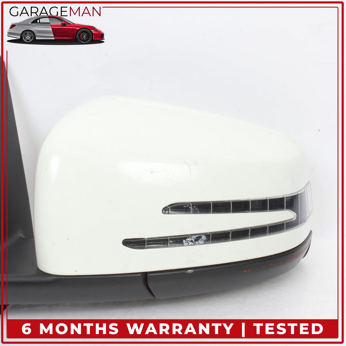2015-2020 Mercedes X156 GLA250 Left Side Door Rear View Mirror w/ Blind Spot OEM