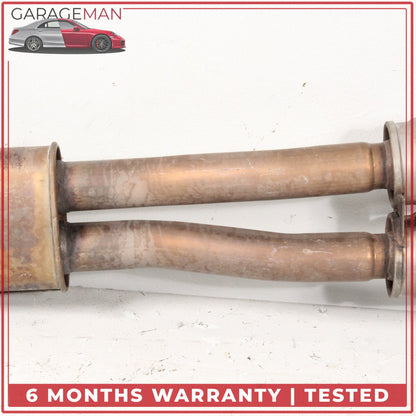 2013-2015 Jaguar XF X250 3.0L S/C RWD Intermediate Exhaust Muffler Dual Pipe OEM