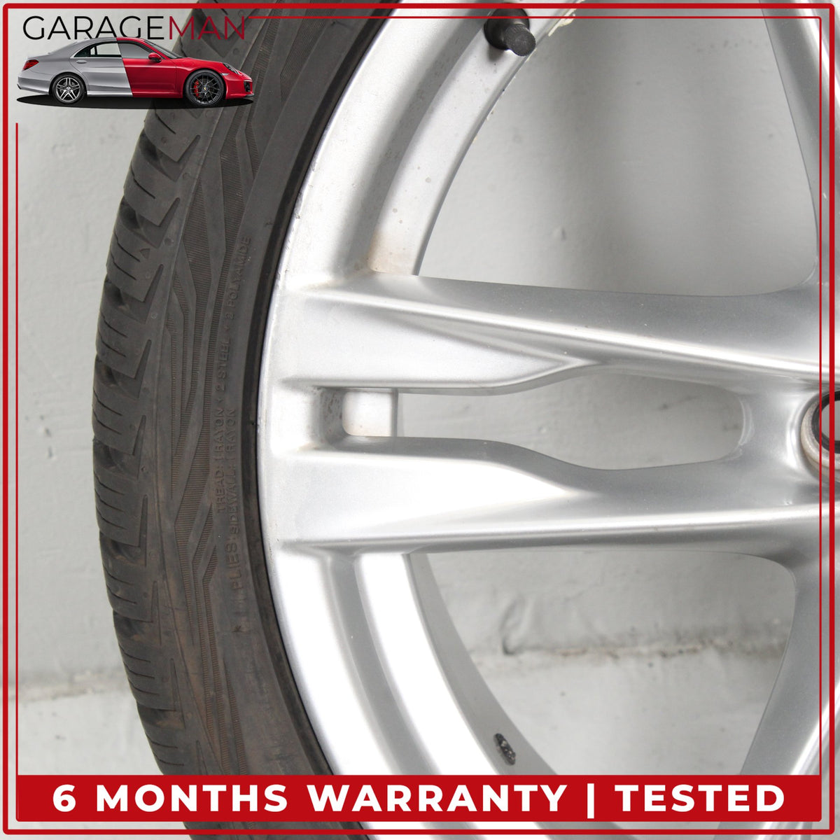 2013-2019 BMW 650i F06 Sedan Wheel Rim w/ Tire 7843716 OEM