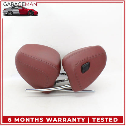 2019-2025 BMW 330i Front Left and Right Side Seat Head Rest Red 52107478116 OEM