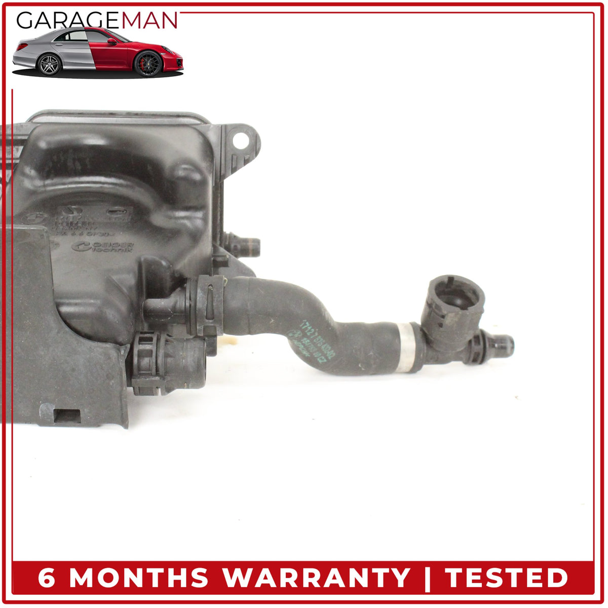 2013-2019 BMW 650i F06 AWD Engine Coolant Reservoir Overflow Expansion Tank 7647281 OEM