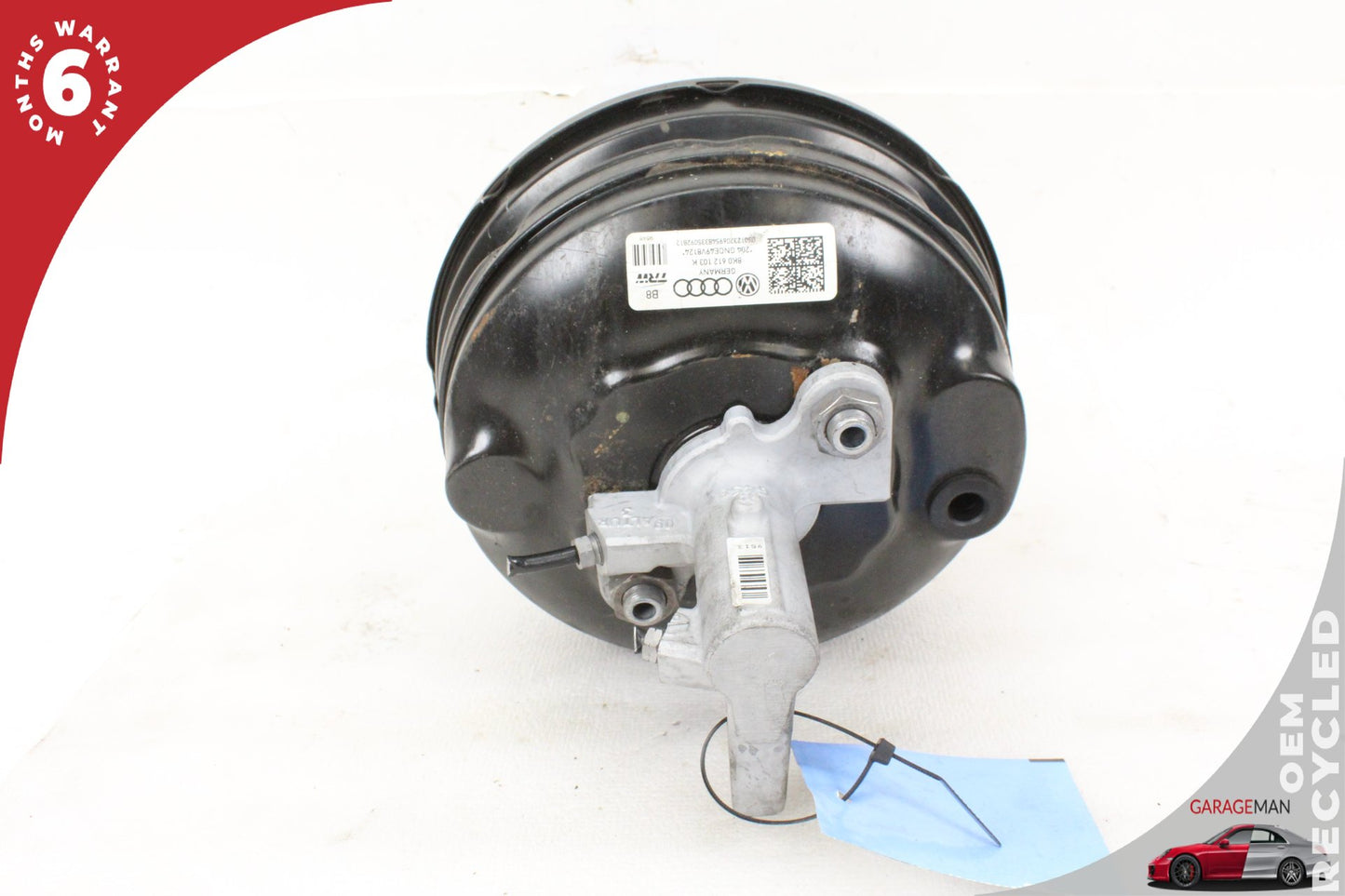 2009-2012 Audi A4 Master Cylinder Power Brake Booster Assembly 8K0612103K