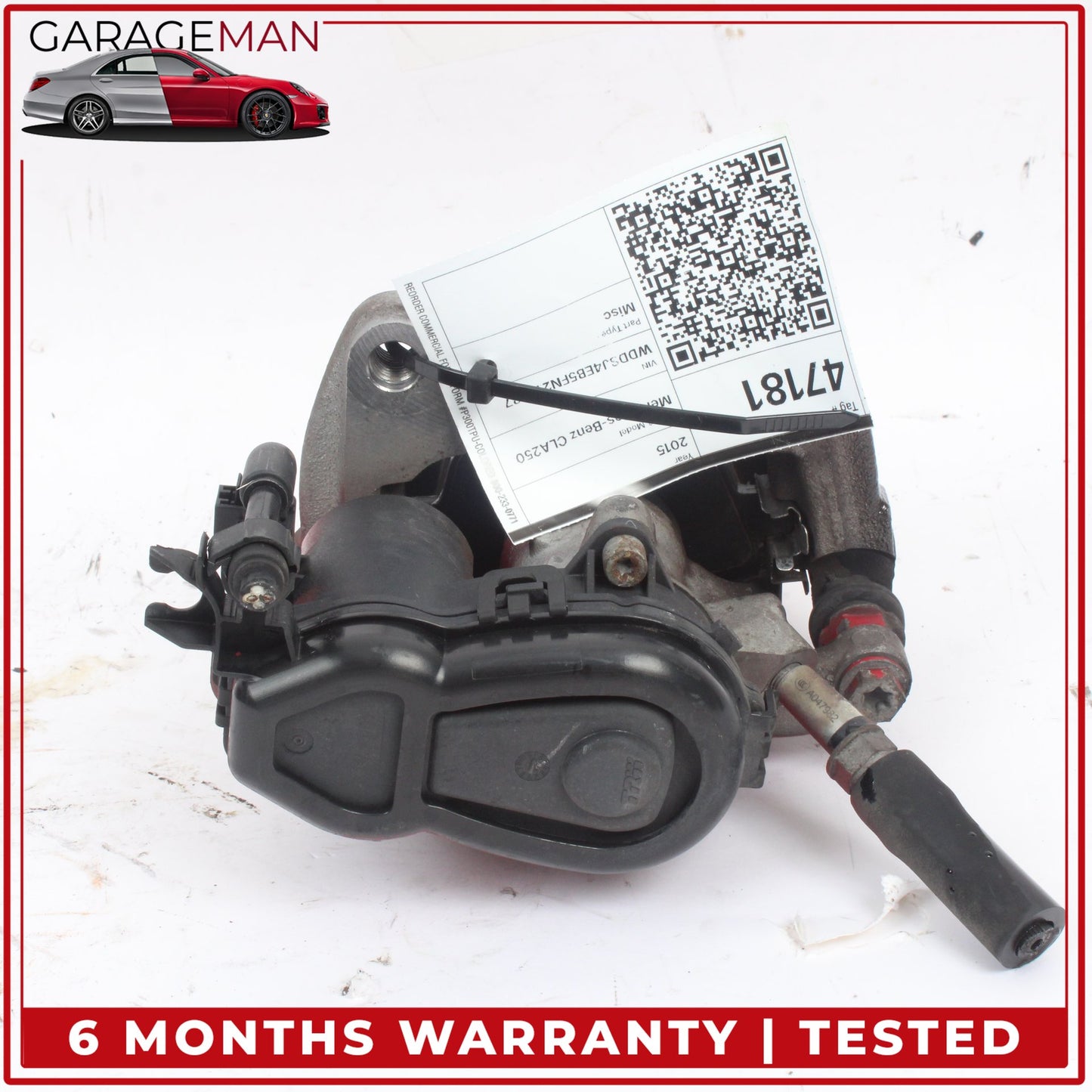 2014-2019 Mercedes W117 CLA250 Rear Left and Right Side Brake Caliper Set OEM