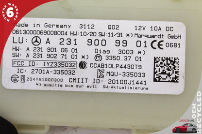 2013-2020 Mercedes R231 SL550 Keyless Go Entry Control Module 2319009901 OEM