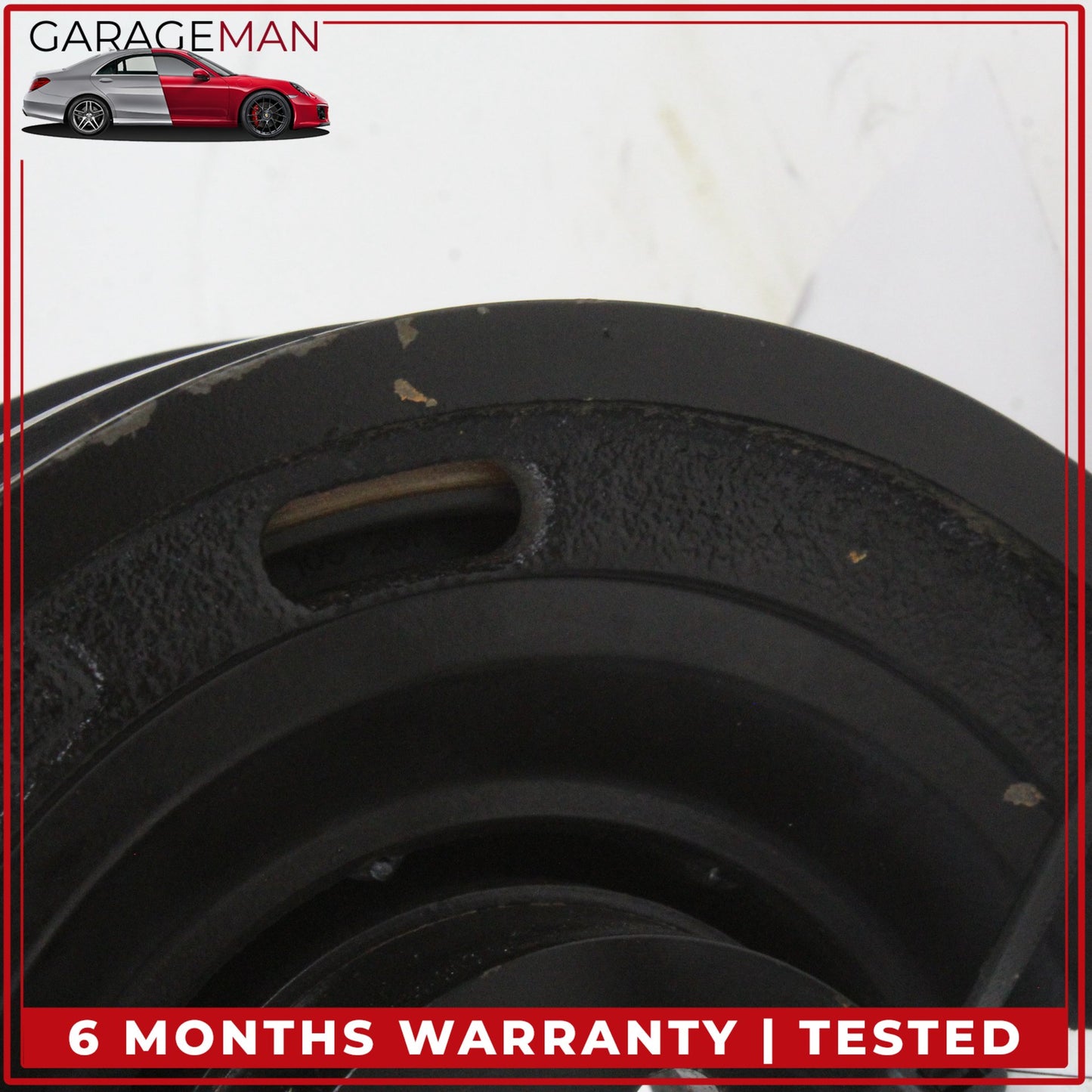 2011-2018 Porsche Cayenne 958 A7 S5 S4 Crank Shaft Pulley Harmonic Dampener OEM